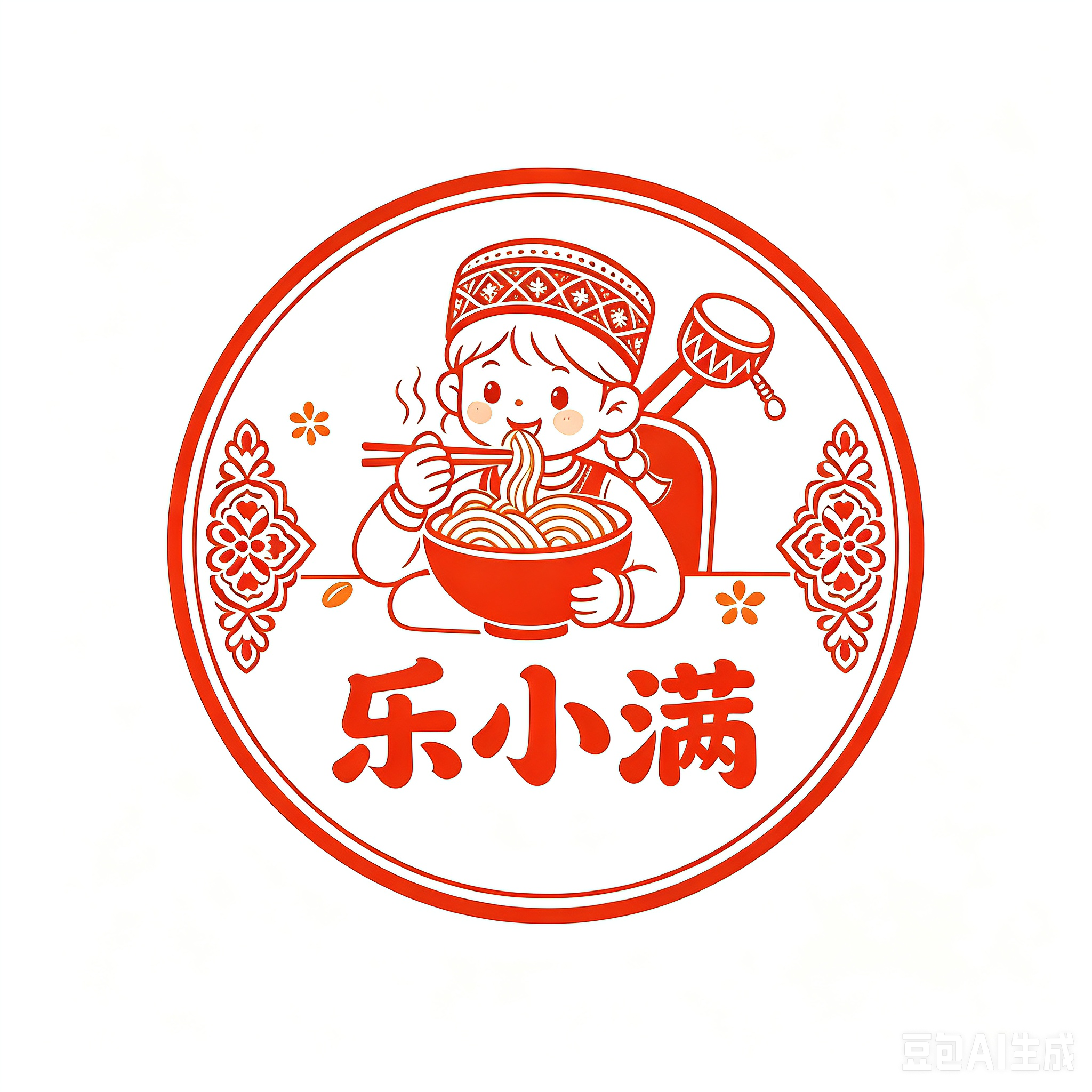 乐小满 logo